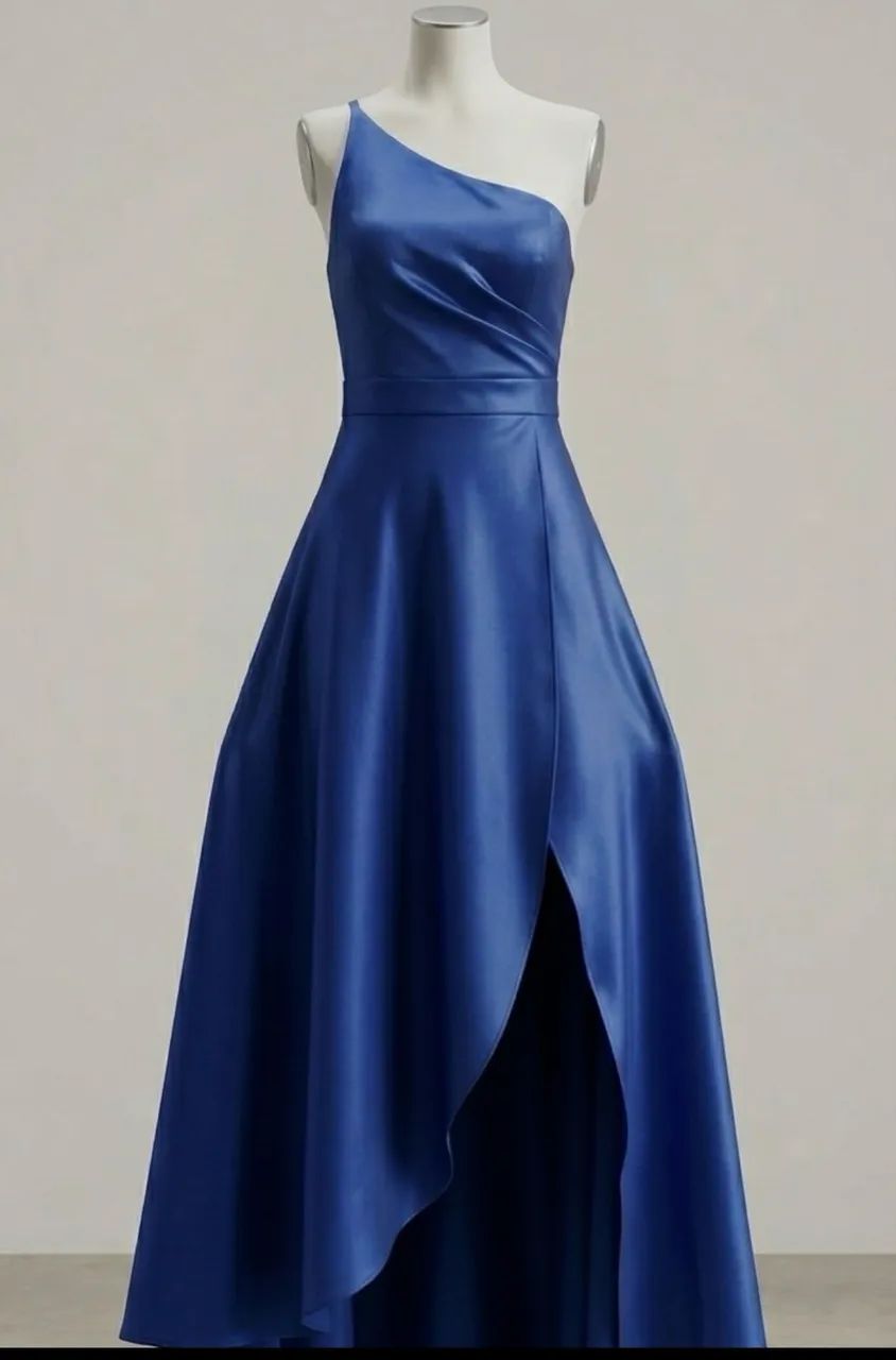 Vestido Festa Azul 