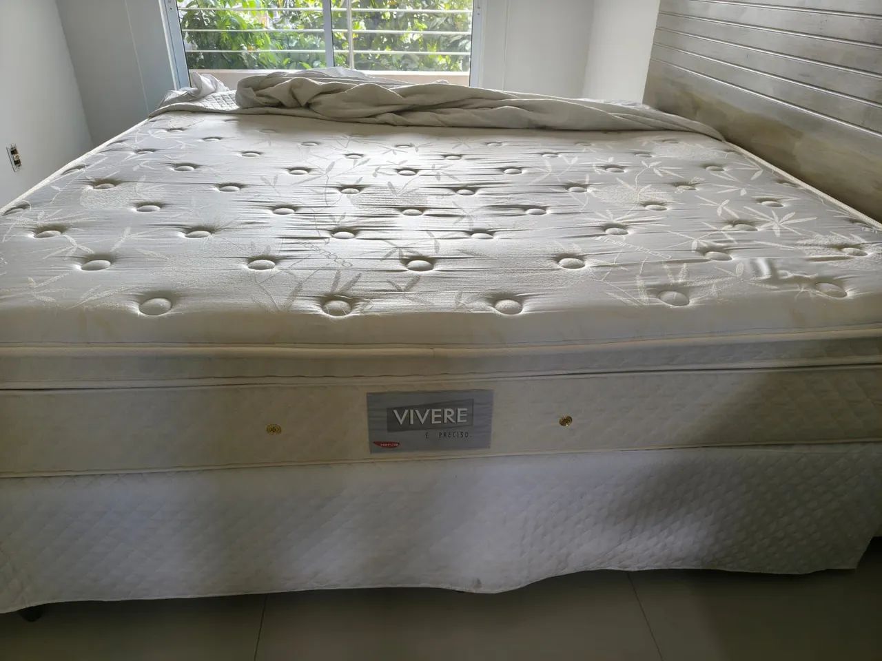 CAMA KING HERVAL VIVERE - R$ 4.000<br> - Foto 4