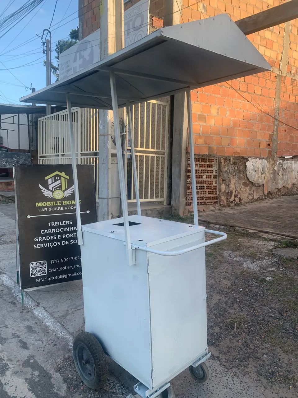 Carrinho para lanche/bebida - Foto 4