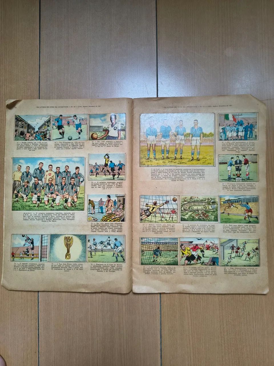 Campeões do Futebol 1961 (Ed. Vecchi) - 100% COMPLETO - Foto 2