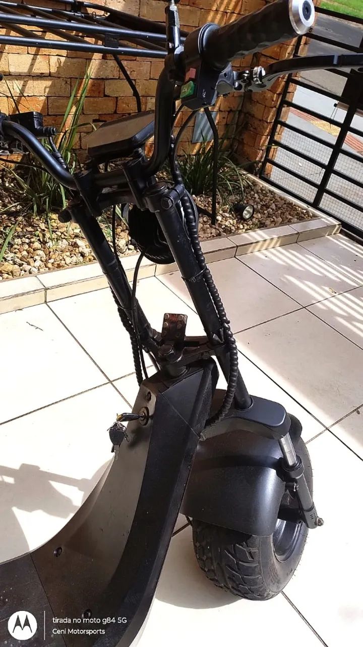 Scooter elétrica 2000w - COM BATERIA NOVA  - Foto 3
