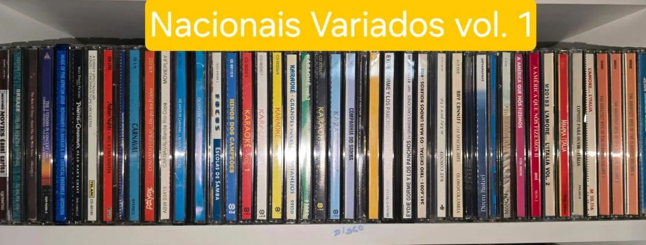CDs Musicais raríssimos - Nacionais e Orquestras Vol. 2 - CDs