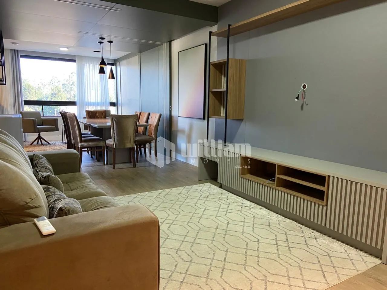 APARTAMENTO MOBILIADO, EQUIPADO E DECORADO NO CENTRO DE BRUSQUE