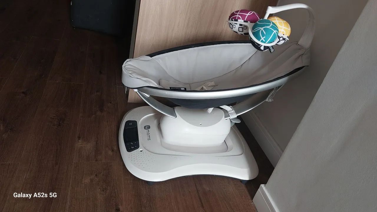 Cadeirinha 4moms mamaroo 0 a 6 meses - Foto 4