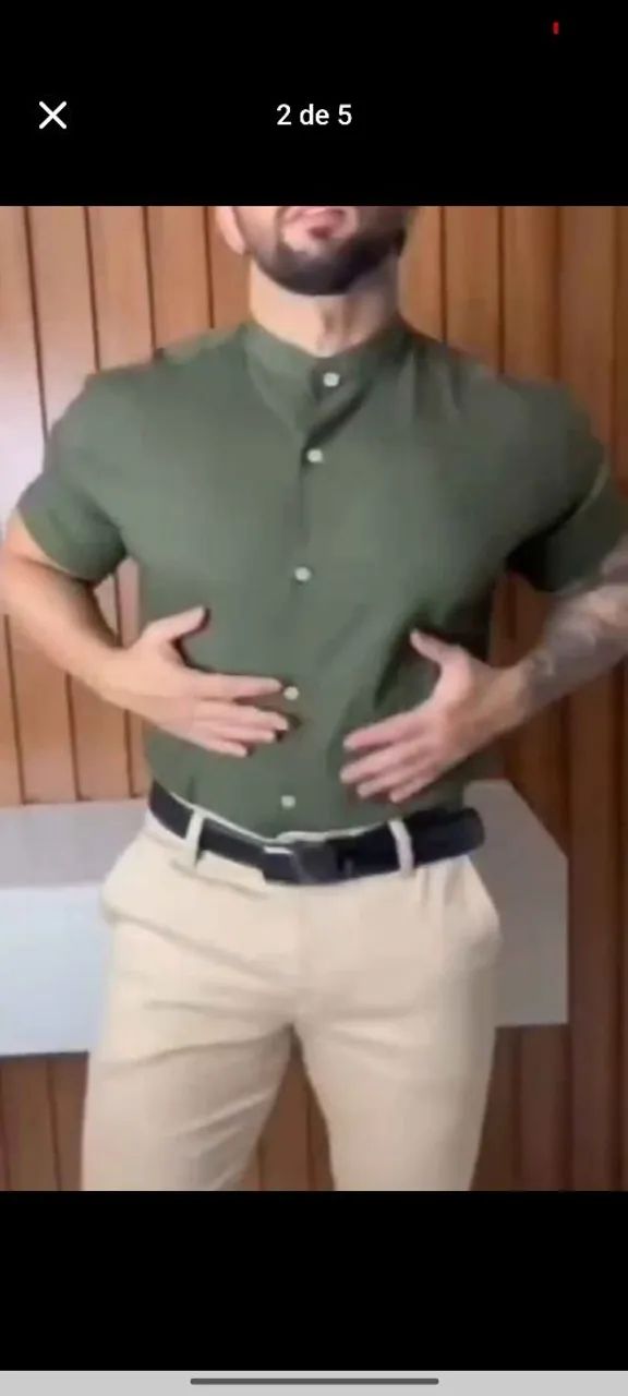 Camisa gola Padre - Foto 2