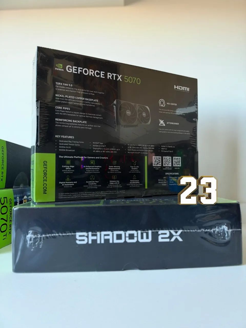 RTX 5070 SHADOW MSI @23GAMER_ - Foto 2
