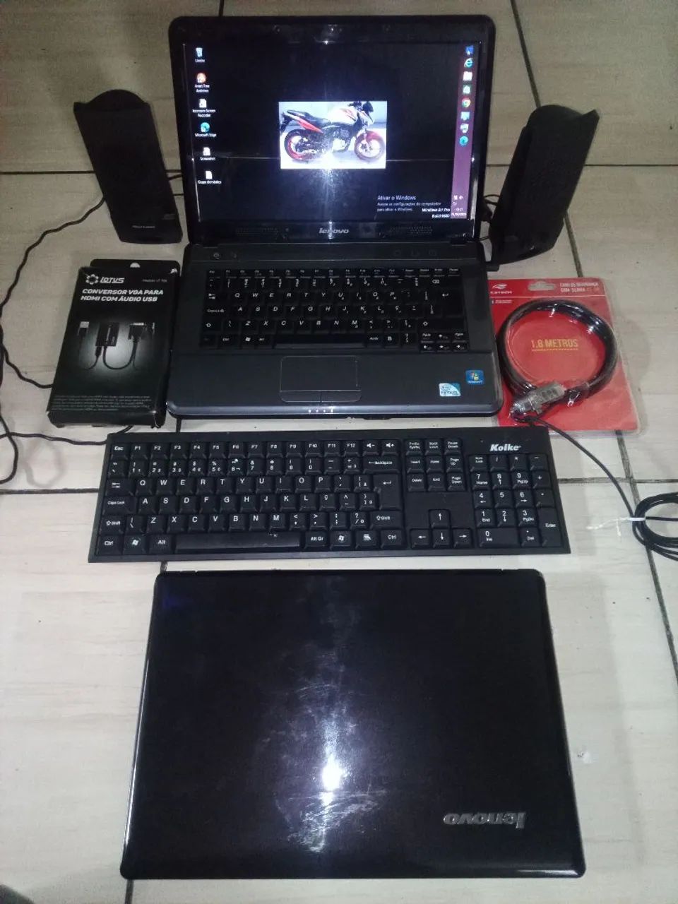Vendo notebook Lenovo G450 c/NF - Foto 3