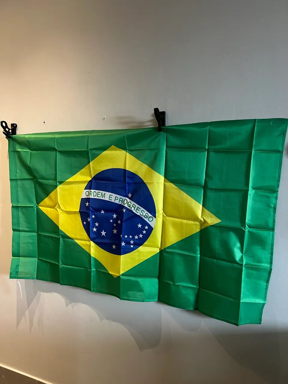 BANDEIRA DO BRASIL 1,40m x 85cm  - Foto 2