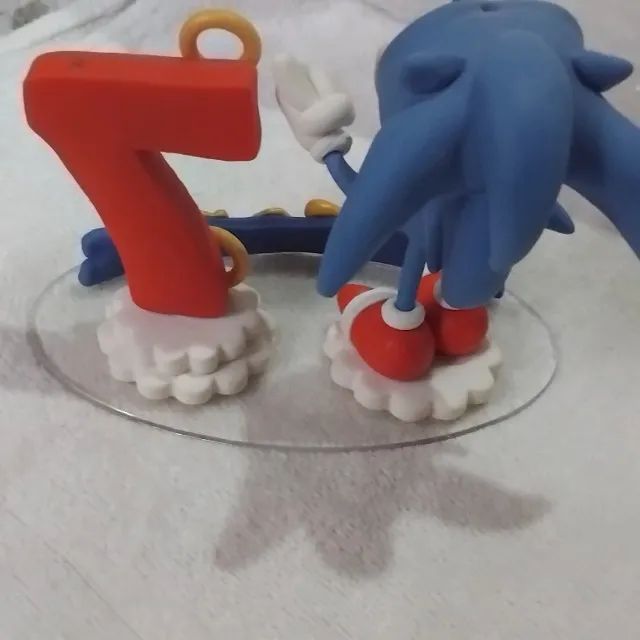 Vela Sonic com nome Rafael - Foto 5