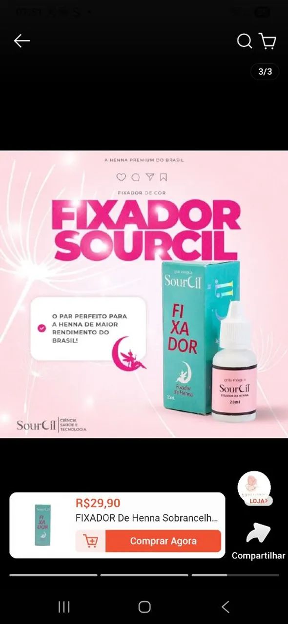 Vendem -se  Produtos de sobrancelhas - Foto 3