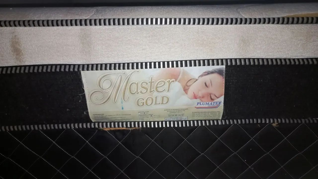 Cama box casal Master Gold Plumatex - Foto 3