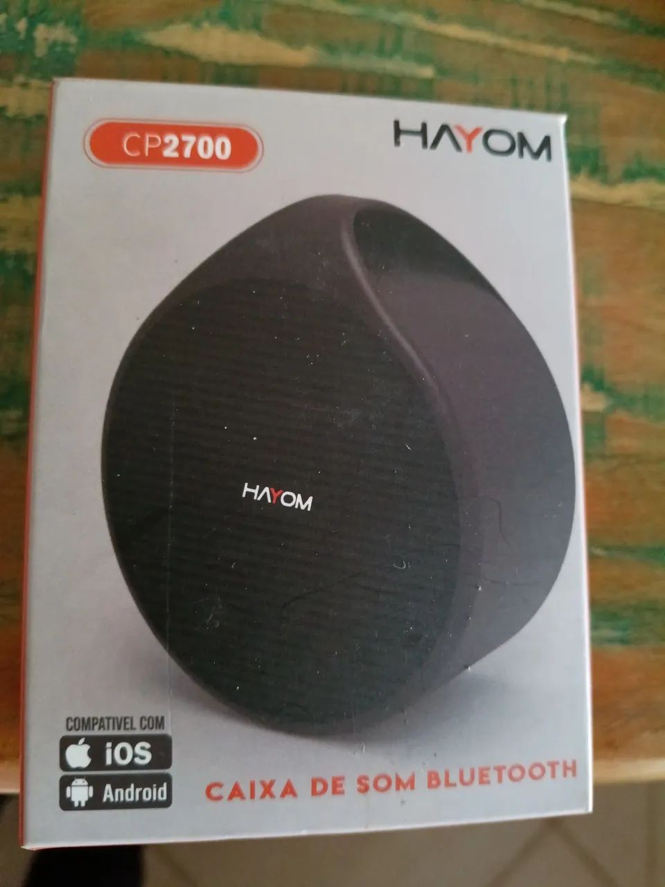 Caixa de som portátil bluetooth 