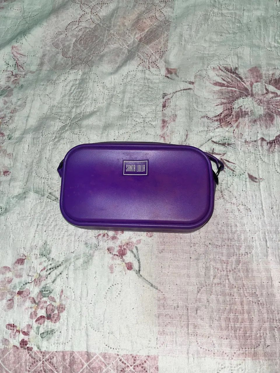Bolsa Santa Lolla roxa  - Foto 2