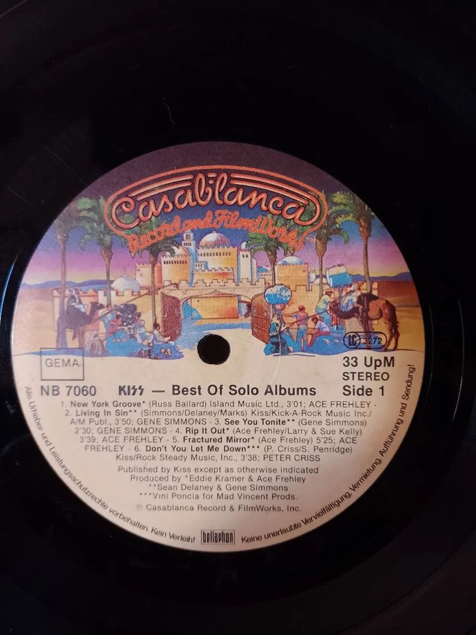 LP Kiss- The best solo álbuns - Foto 4