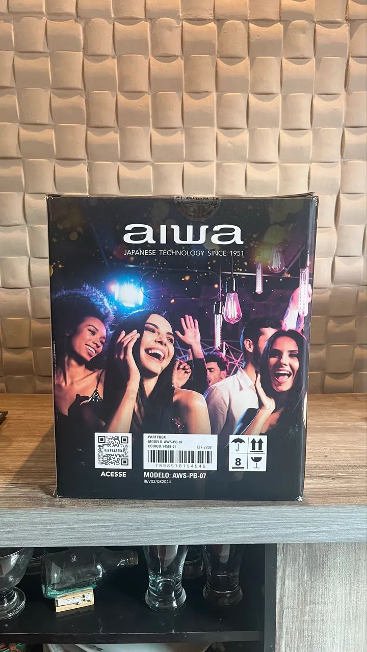 Caixa de som AIWA  - Foto 3