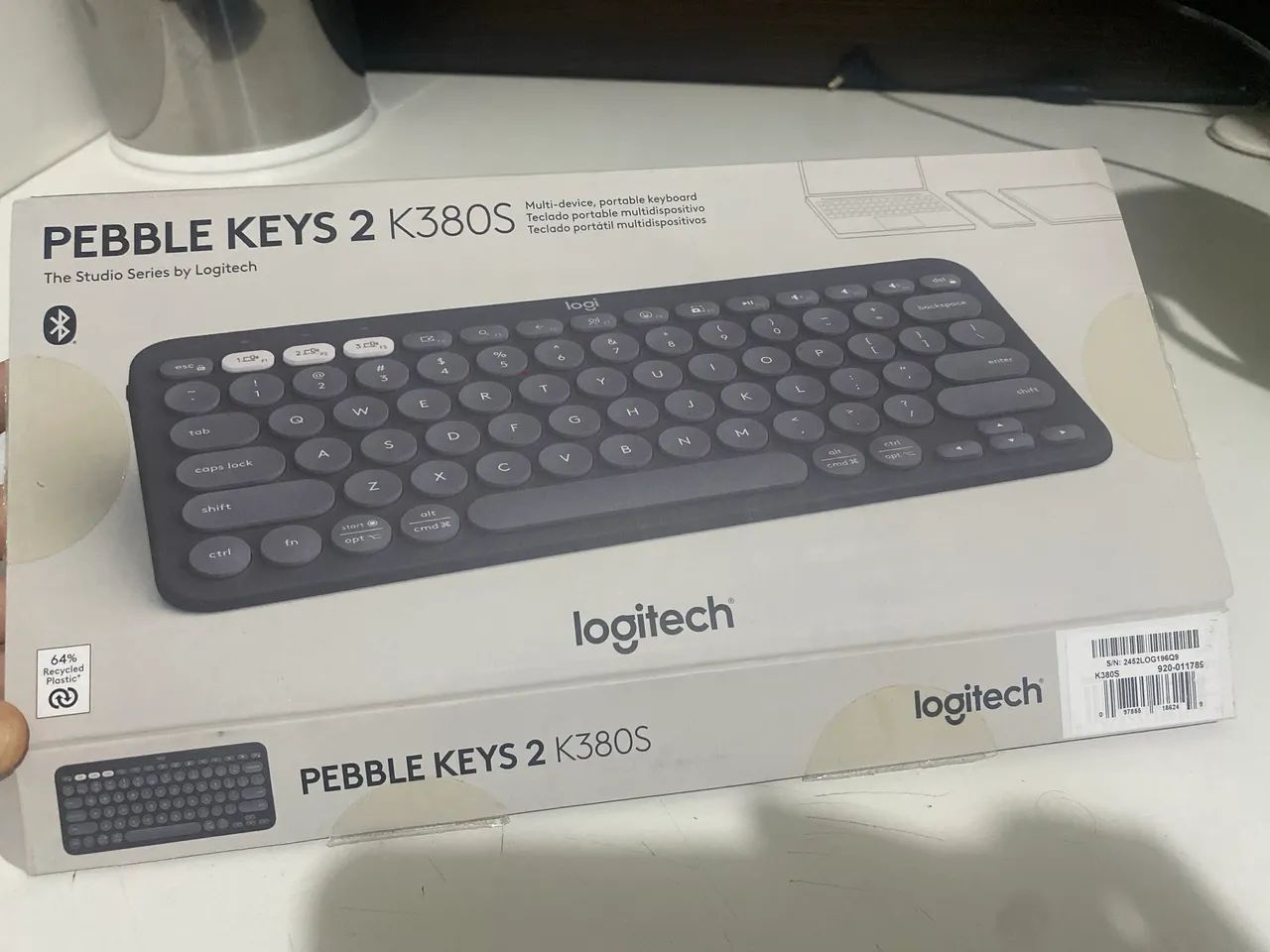Teclado Bluetooth Logitech Pebble Keys 2 - Foto 3
