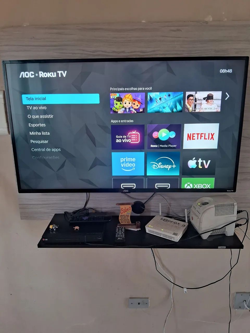 TV AOC 43 polegadas ,com painel  - Foto 4