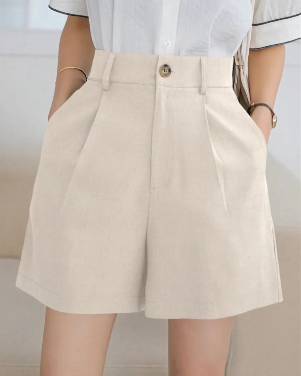 Shorts Alfaiatados - Foto 3