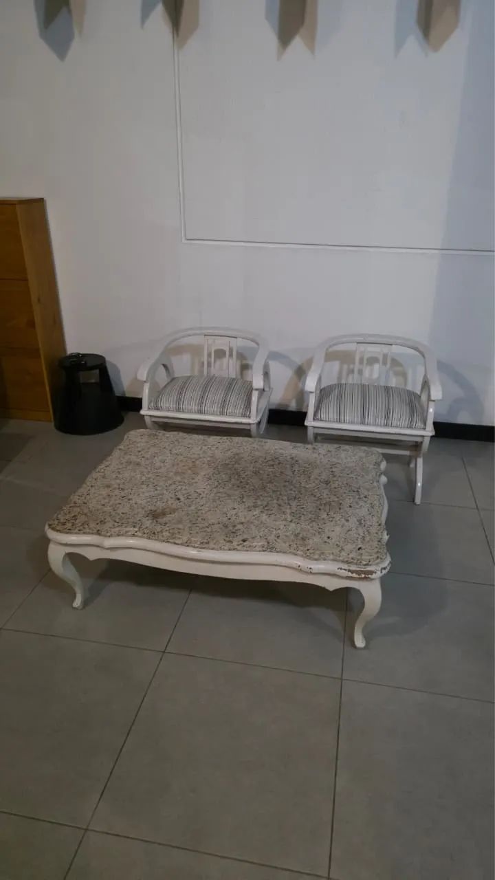 Conjunto de centro de sala ou varanda - Foto 3