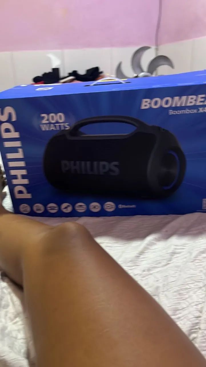 Vendo caixa de som Philips bombox - Foto 3