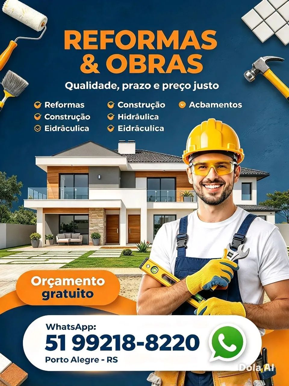 Refomas e construção 