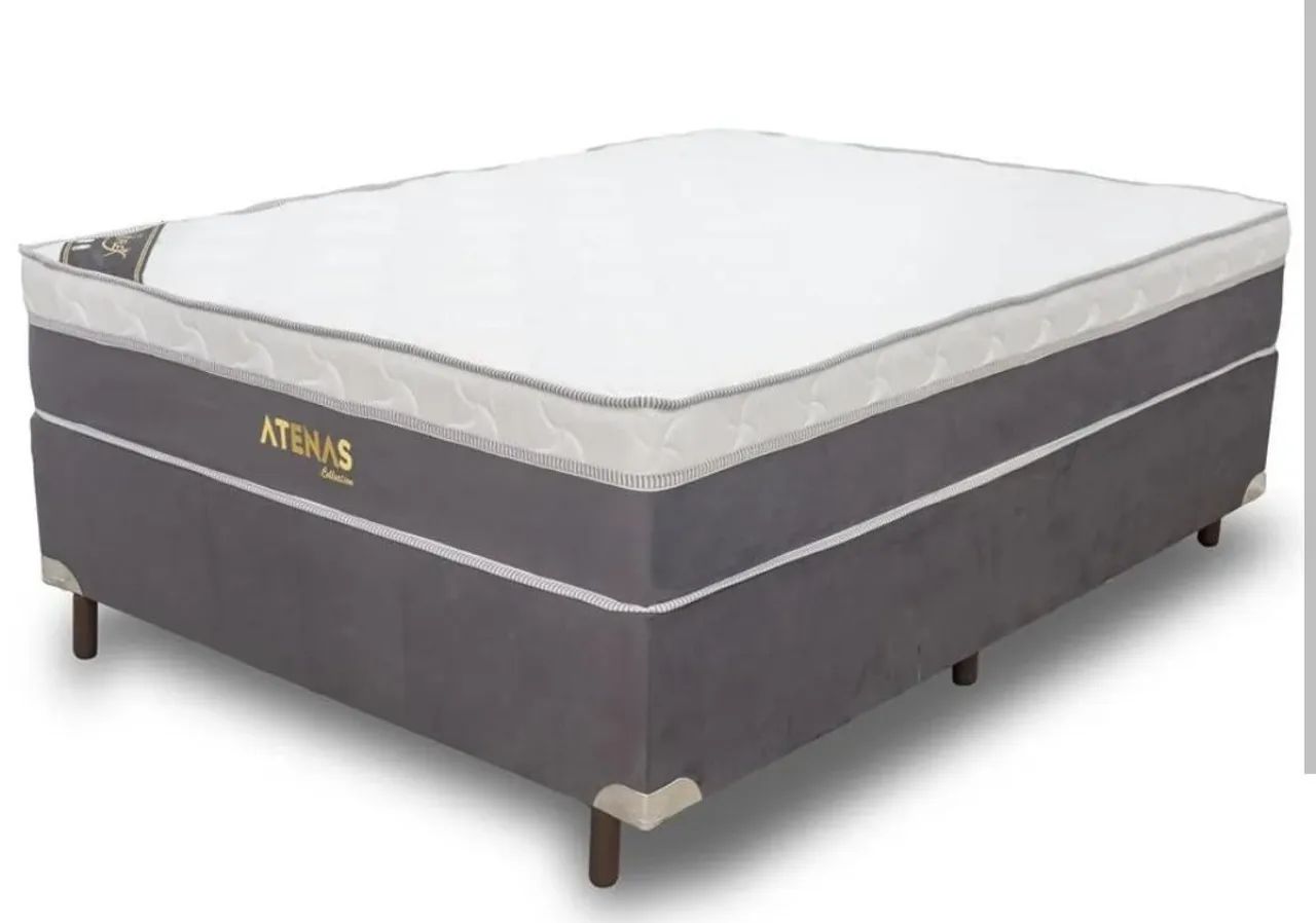 Vendo cama nova casal de molas ensacadas 