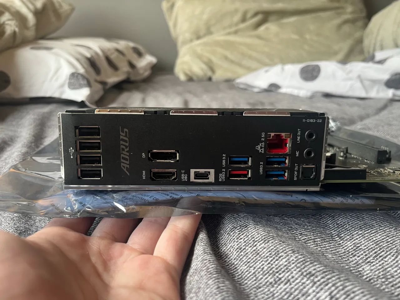 Placa mãe DDR5 Aorus Elite b760m - Foto 4