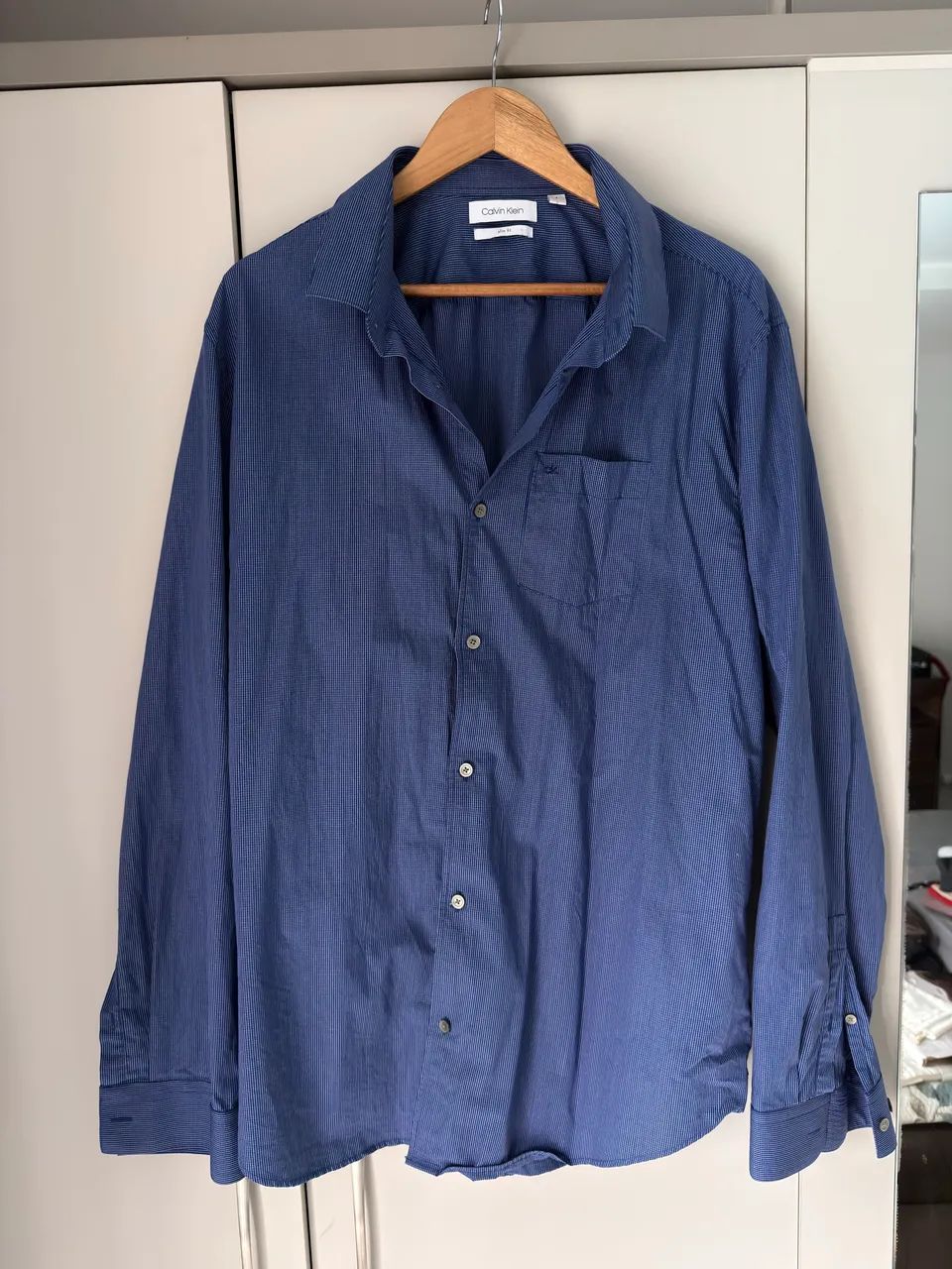 Camisa Social Calvin Klein