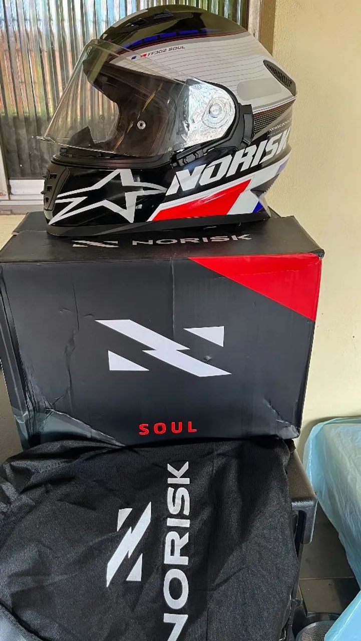 Capacete Norisk NOVO