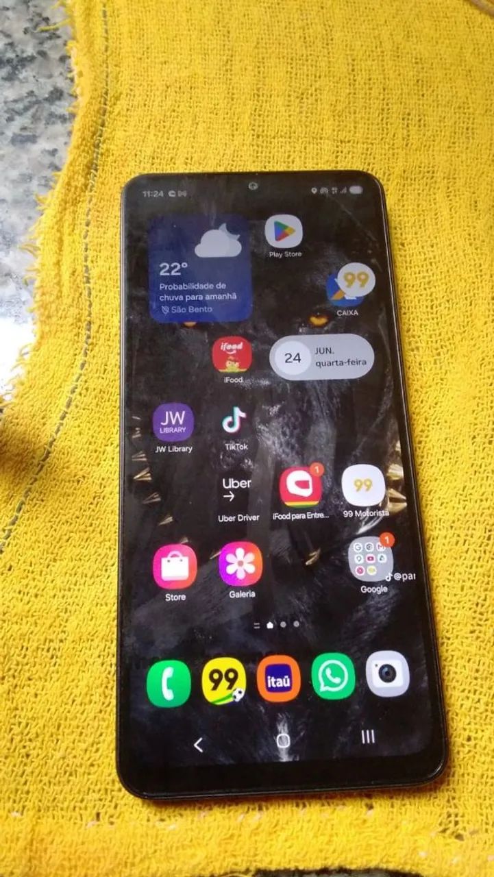 Galaxy a07 256 de memória 8 de ram