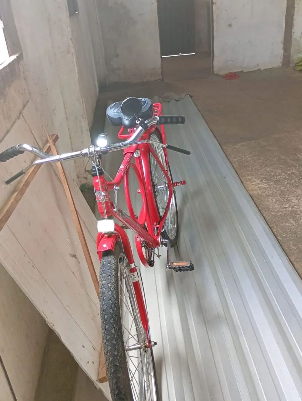 Bicicleta monark vermelha  - Foto 3