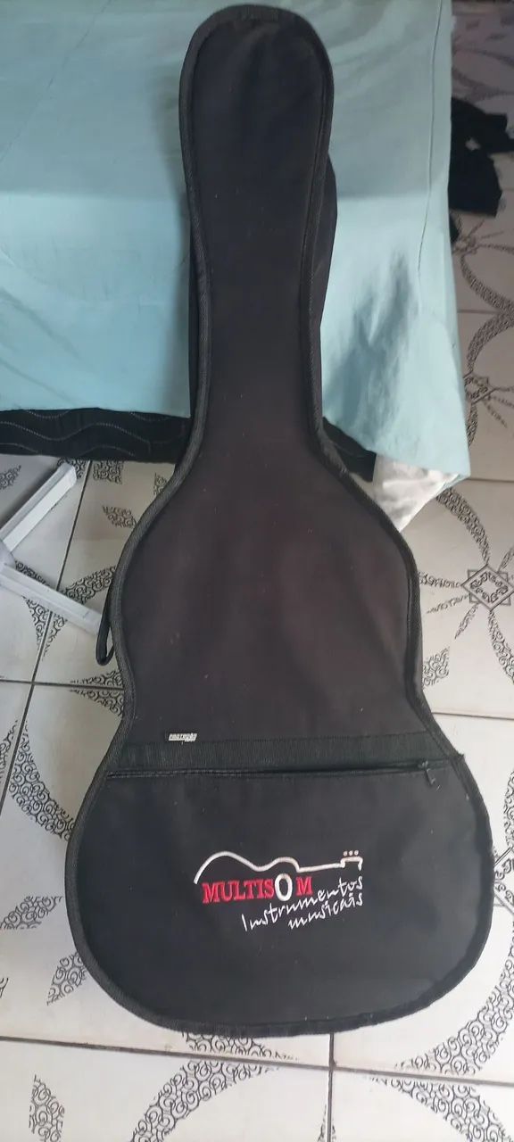 Vendo violão arcústico LAUREN com capa  - Foto 2