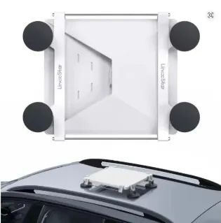 Suporte Starlink MINI para Teto Carro, Veiculo, com ímas emborrachado. EVITE MULTAS