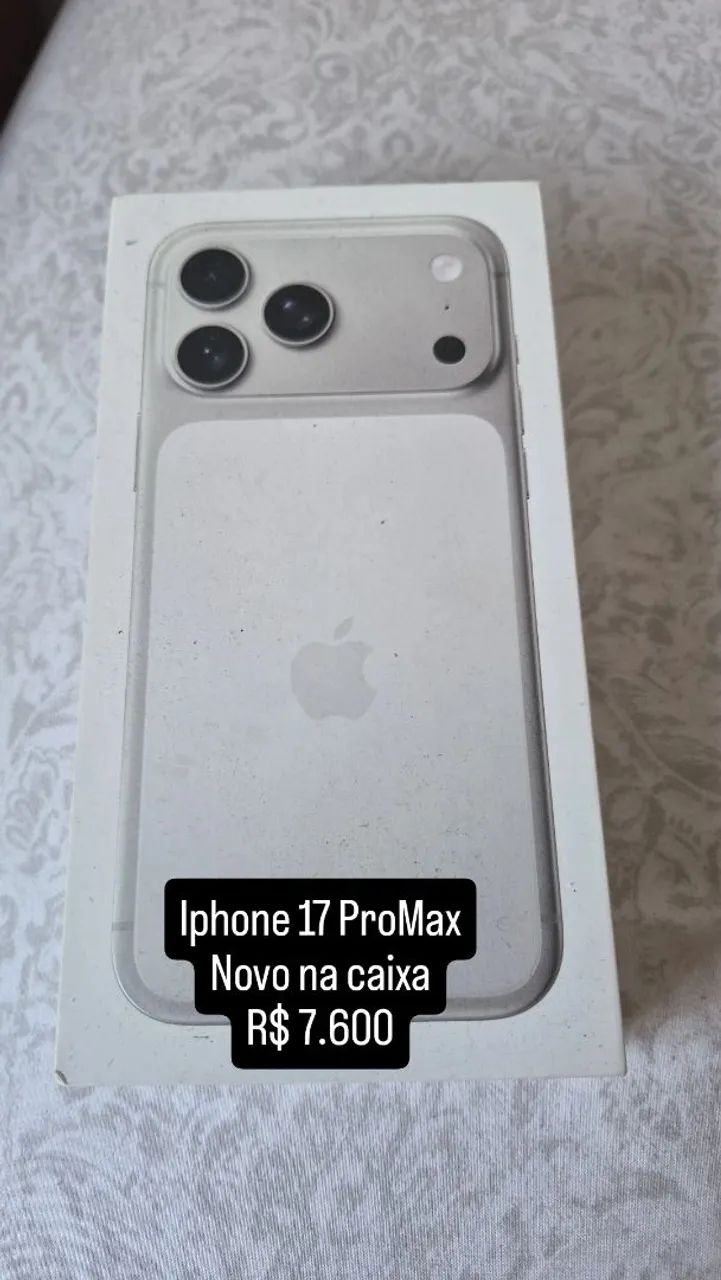Iphone 17 promax 256