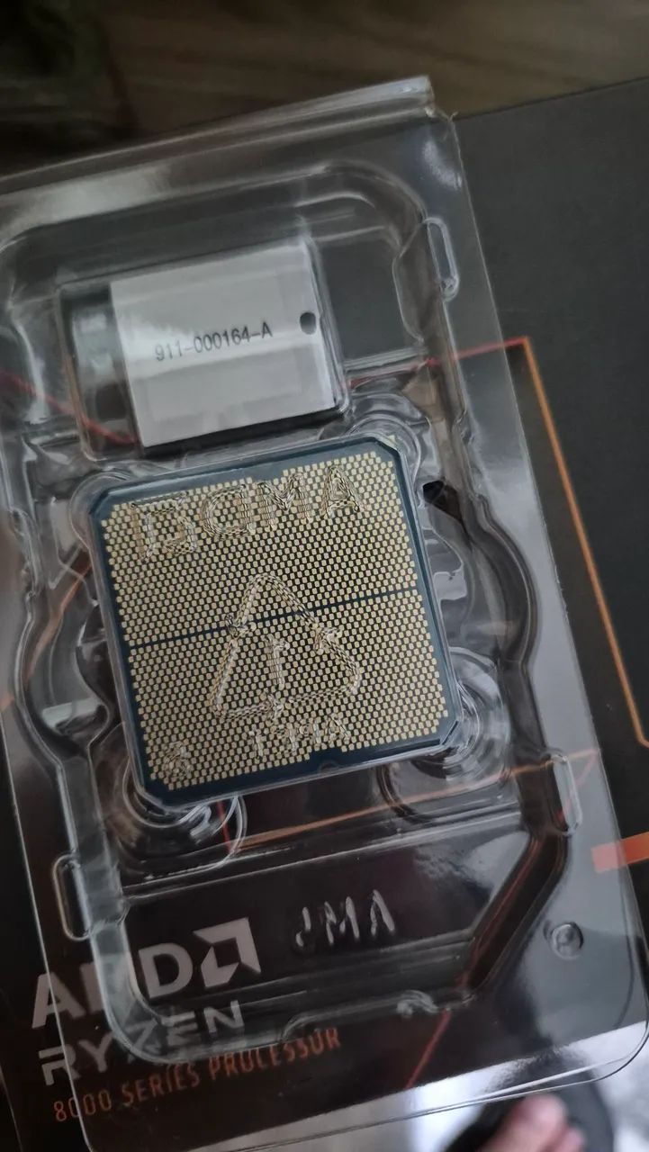 Processador Ryzen 7 8700f novo com cooler original  - Foto 4