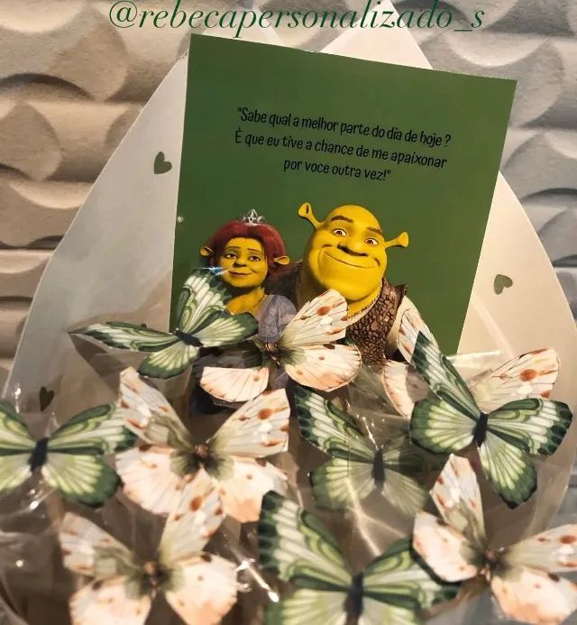 Buquê shrek 