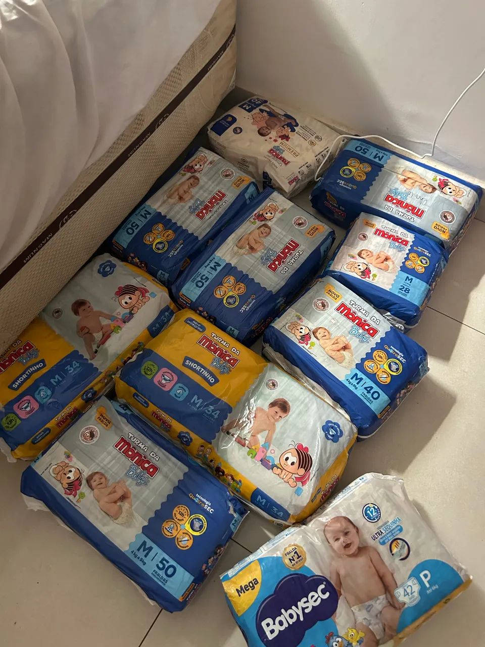 Kit de fraldas M turma da Mônica  - Foto 3
