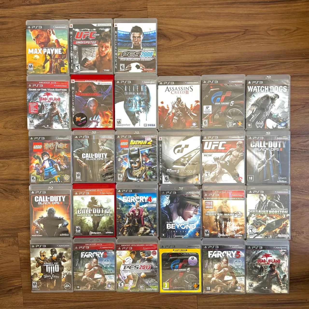 Lote 27 Jogos Originais PS3 PlayStation 3 - Leia a Descrição