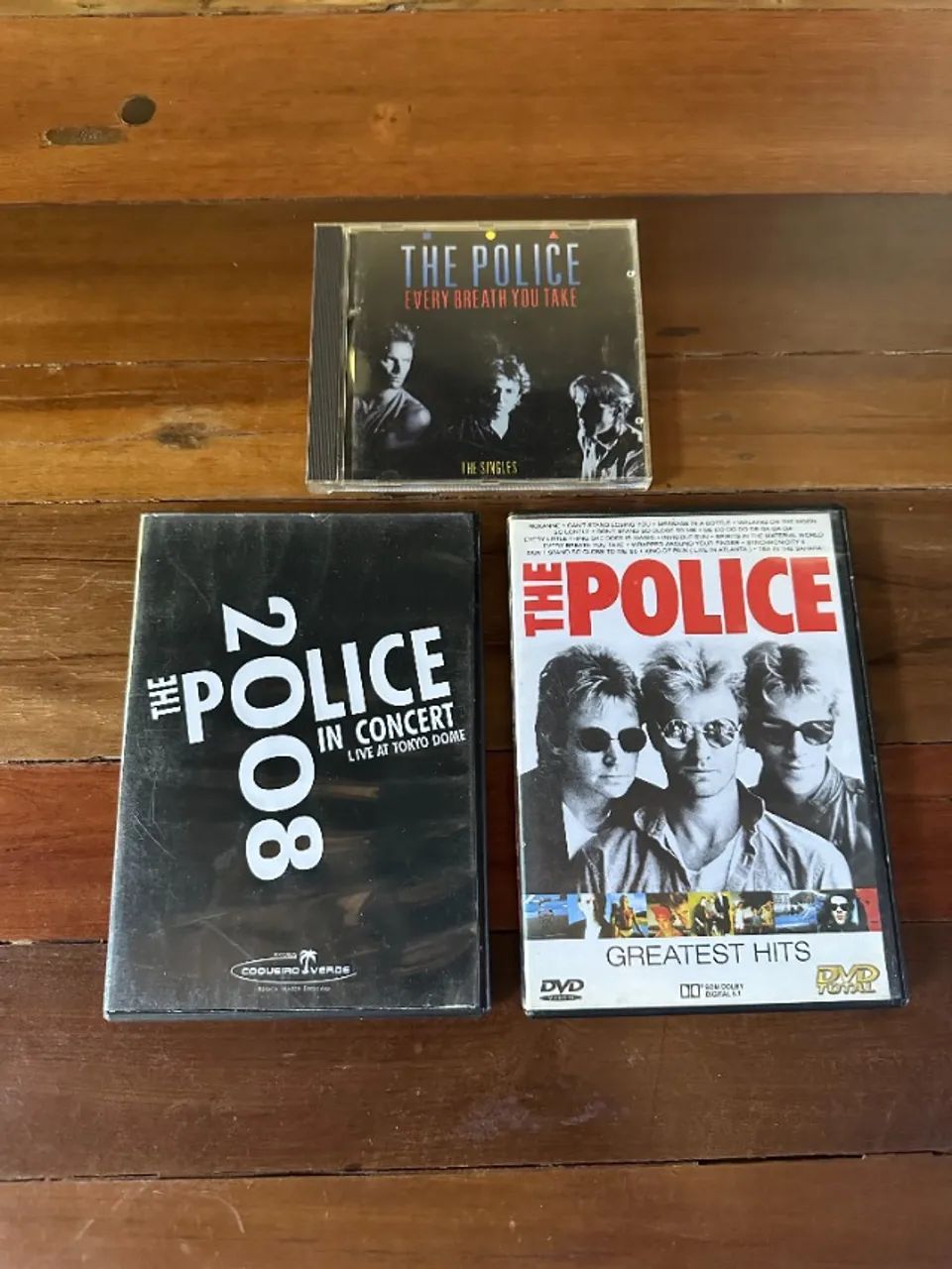 The Police - Lote CD + 2 DVD
