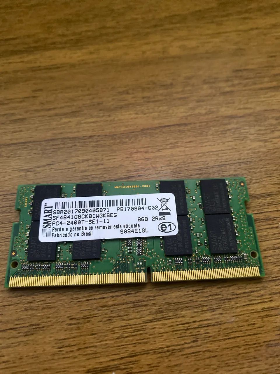 Memória DDR4 8GB - 2400mhz