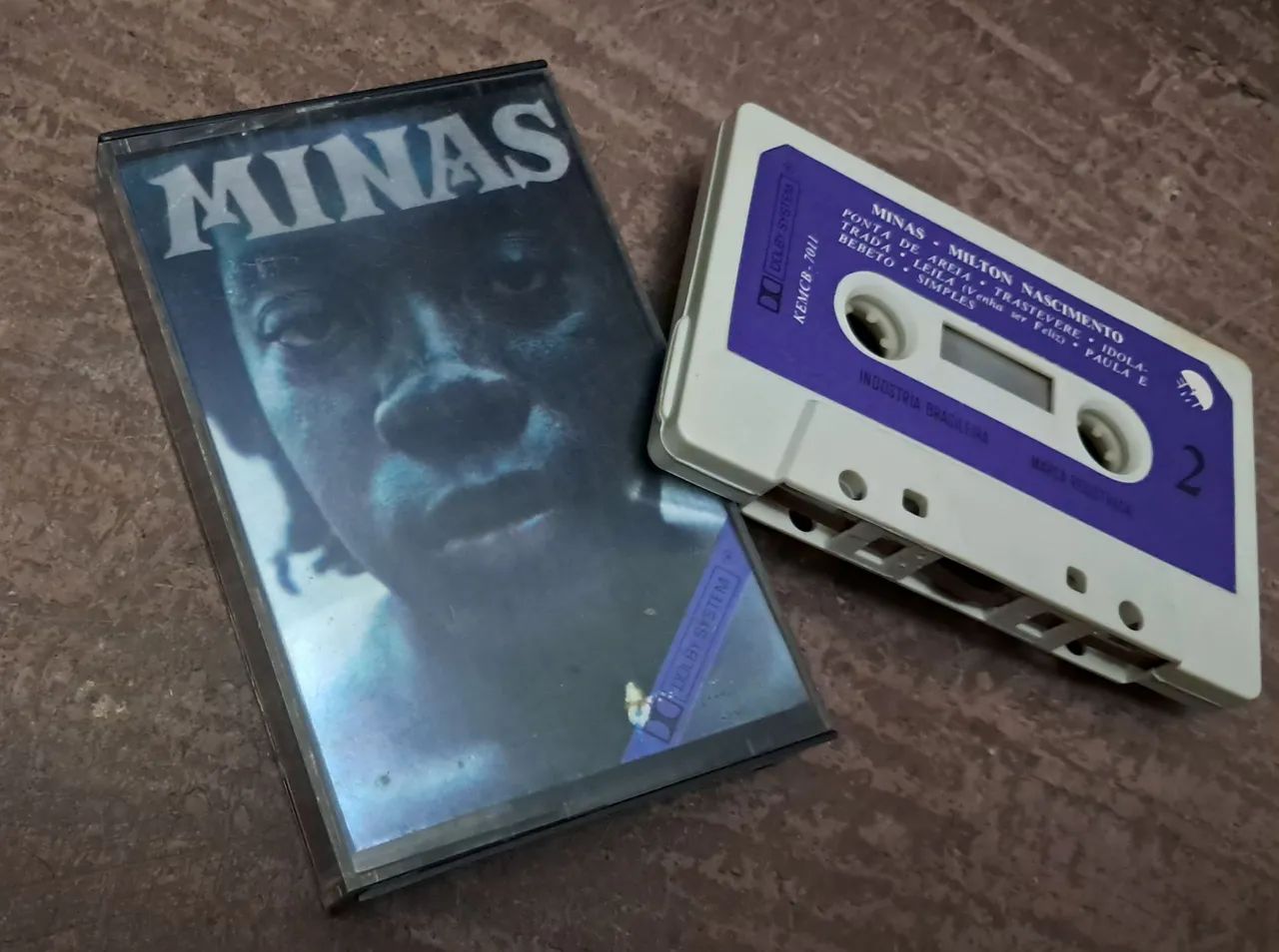 Cassette K7 Milton Nascimento MINAS  - Foto 2