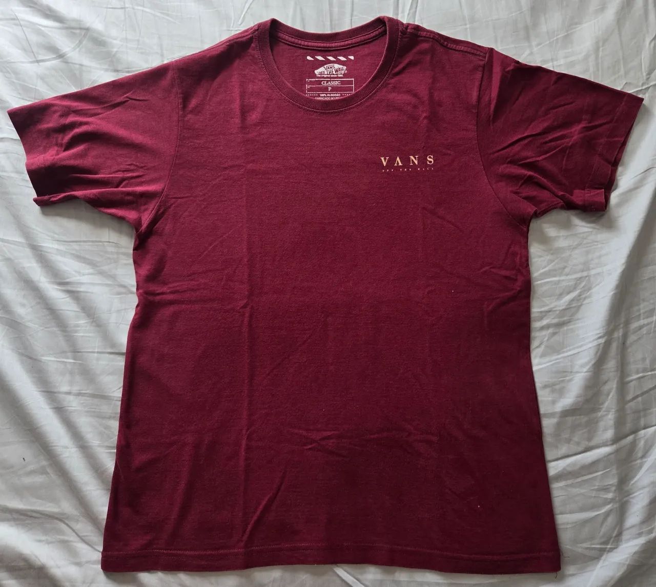 Camiseta Vans Vinho P