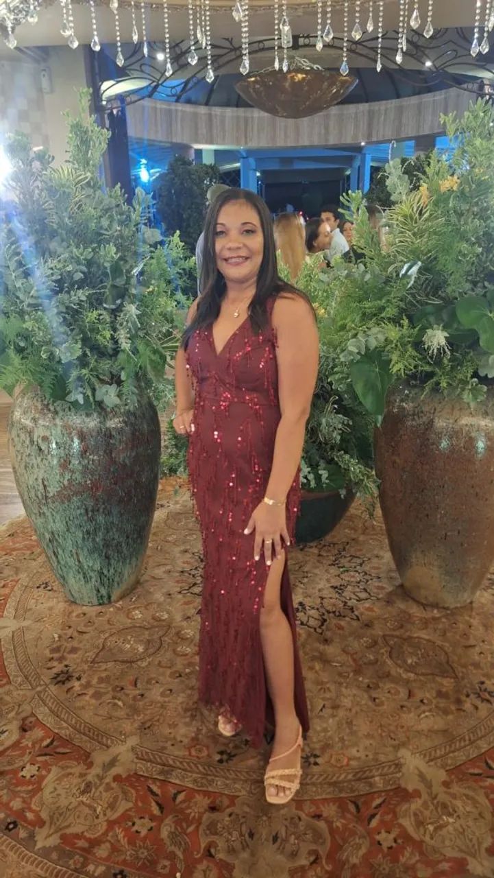 Vestido de festa usado uma vez  - Foto 2