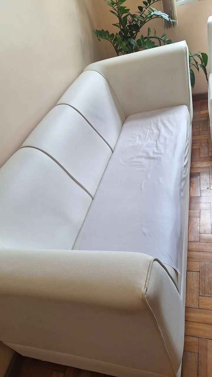 Sofa de canto ou separado com o puff - Foto 5