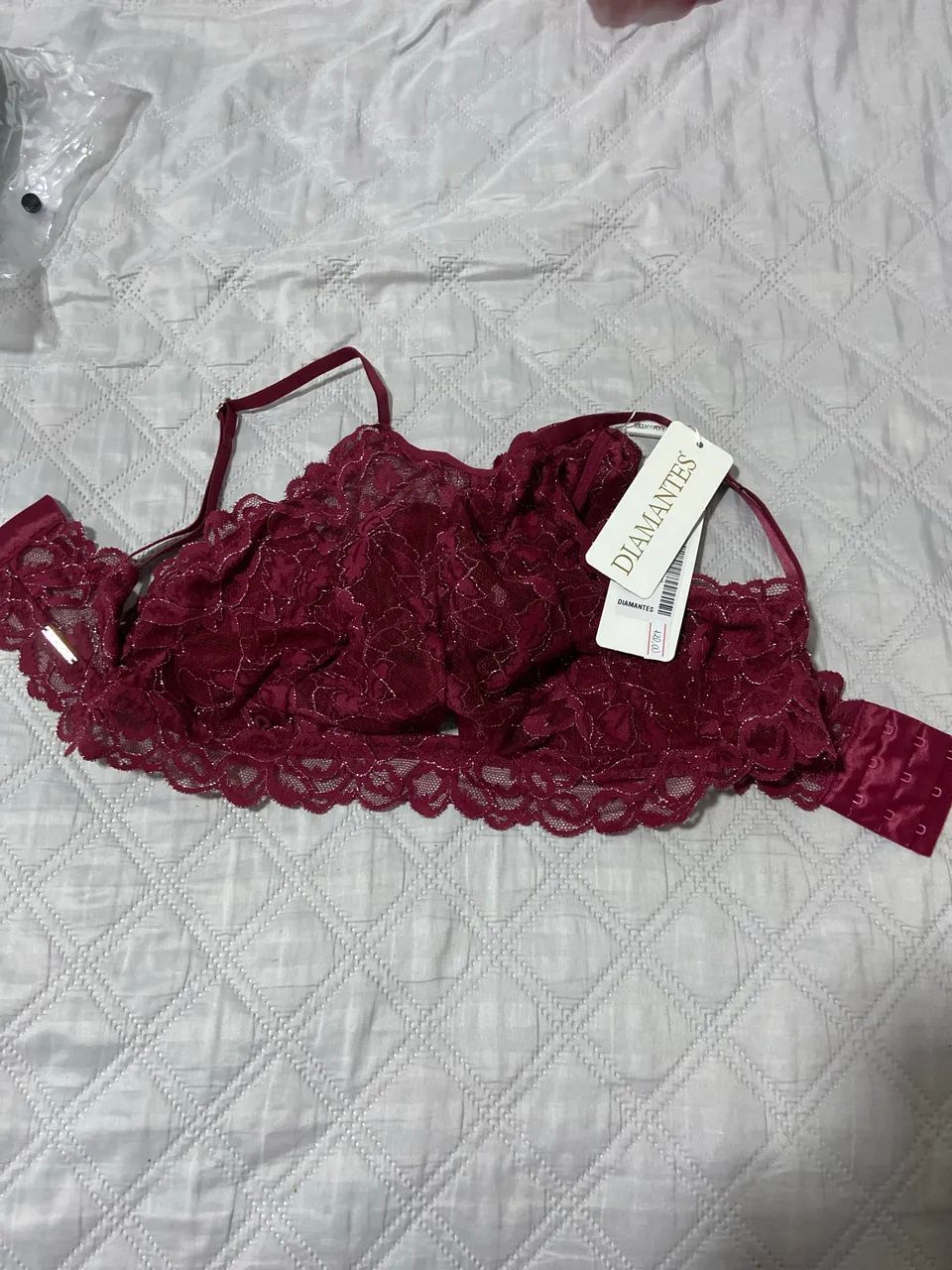 Conjunto Lingerie High Neck+ - Diamantes  - Foto 3
