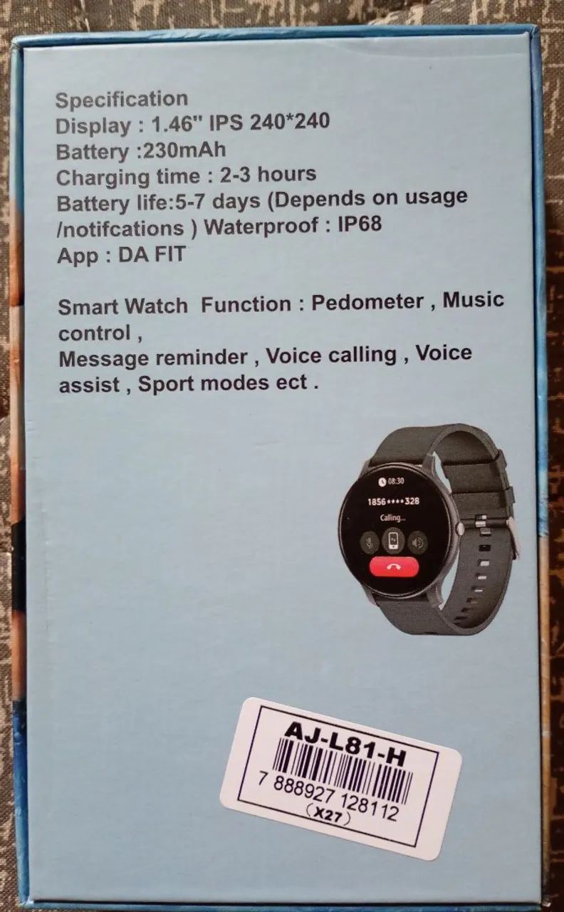 Smartwatch AJ L81 - Foto 2