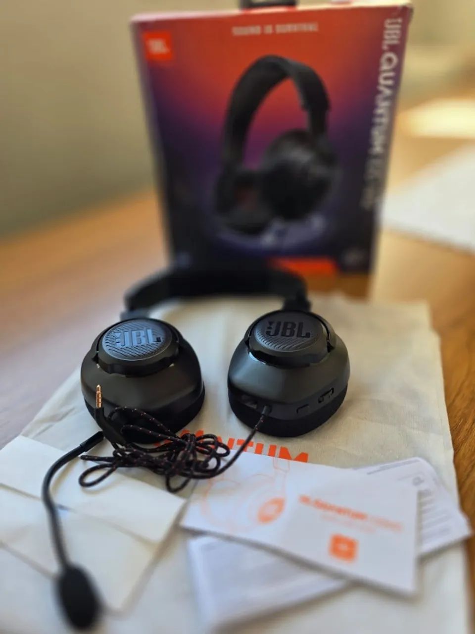 Headset Gamer JBL Quantum 100M2 Original | Microfone Removível | P2 - Foto 2