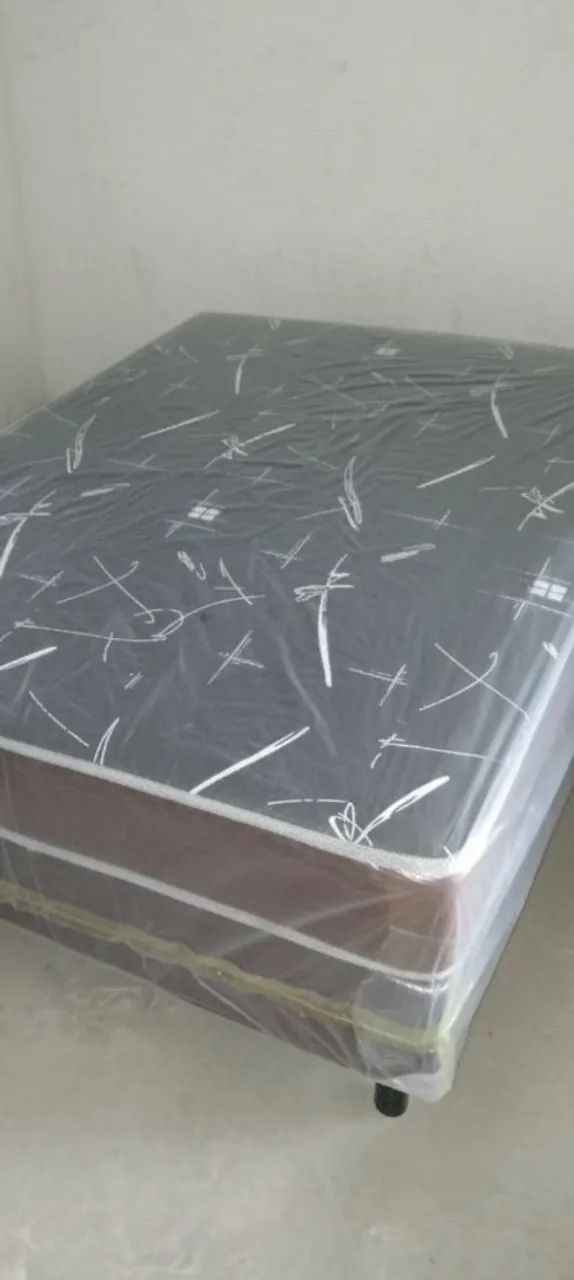 Cama Box casal barato aproveite 