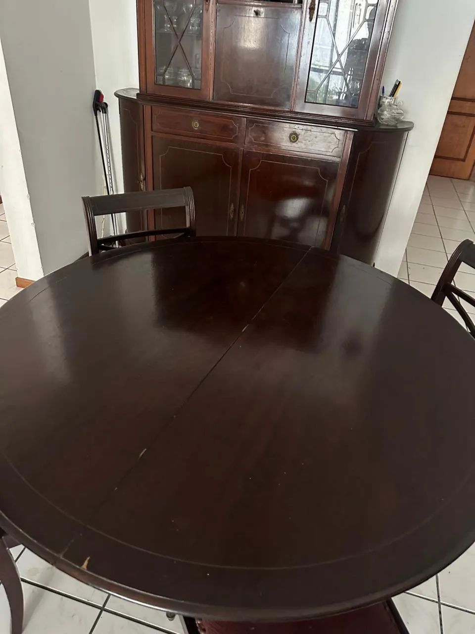 Sala de jantar vintage com cristaleira ótimo preço! - Foto 2