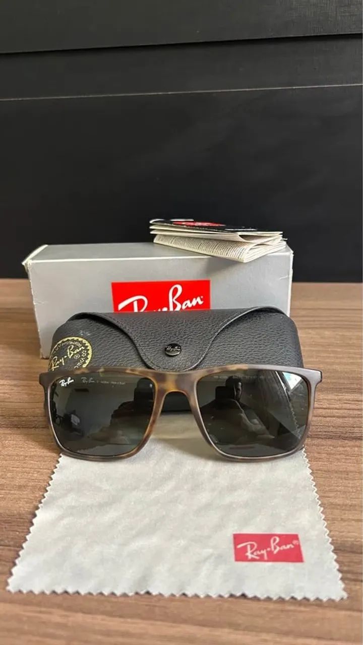 Óculos de Sol Ray-Ban Original - Modelo Justin - Foto 2